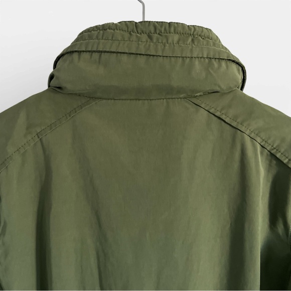 BENCH Olive Utility Convertible Drawstring Spring Jacket - Picture 5 of 7